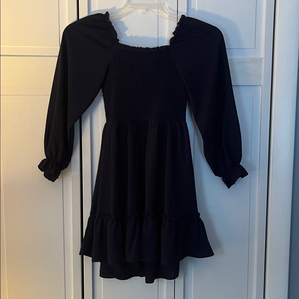 Elegant Navy Kids Dress